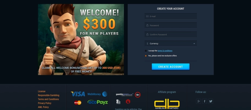 Регистрация в ReelEmperor